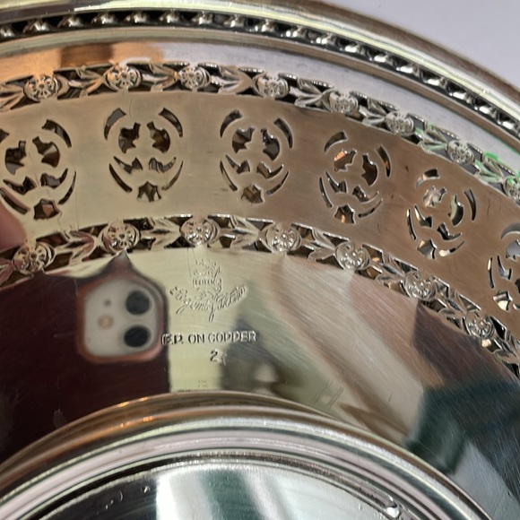 Silver Decorative Plates - Picture 5 of 6